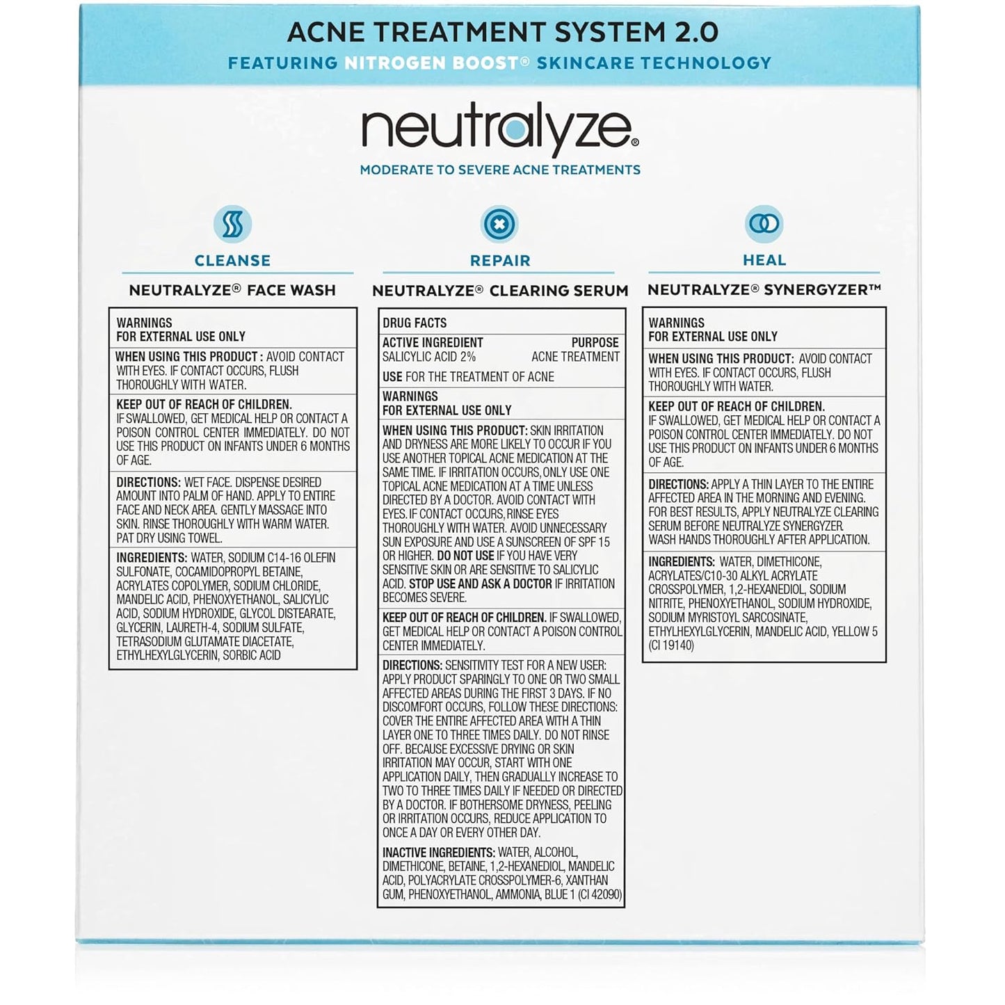 Neutralyze Moderate To Severe Acne Treatment Kit 2.0