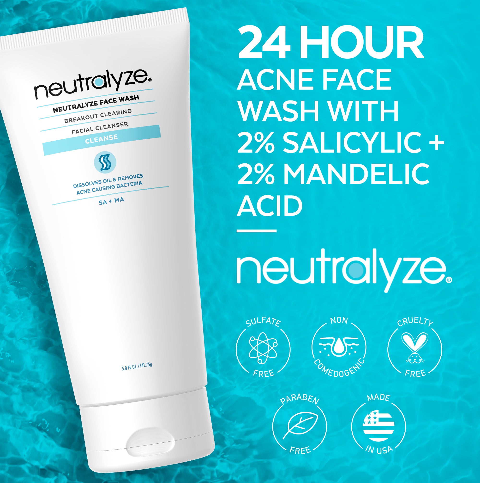 Load image into Gallery viewer, Neutralyze Acne Face Wash