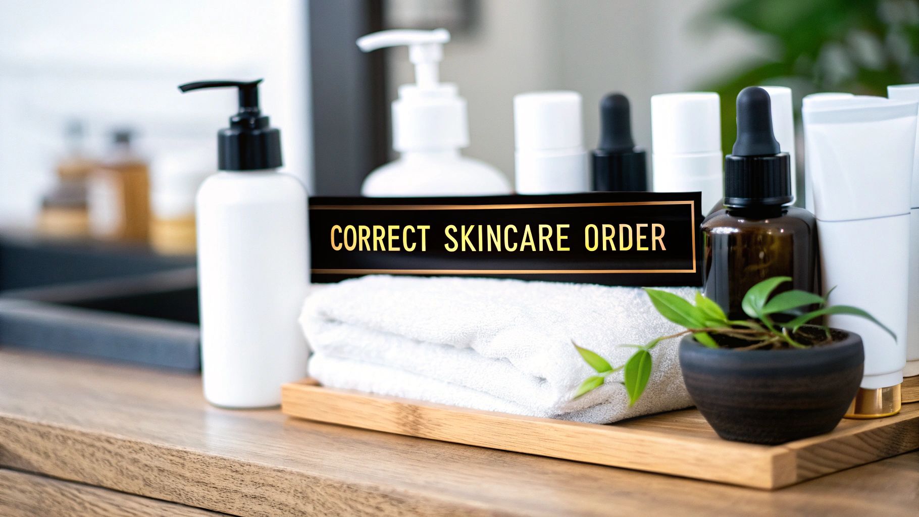 The Correct Order for Skincare to Clear Acne Breakouts