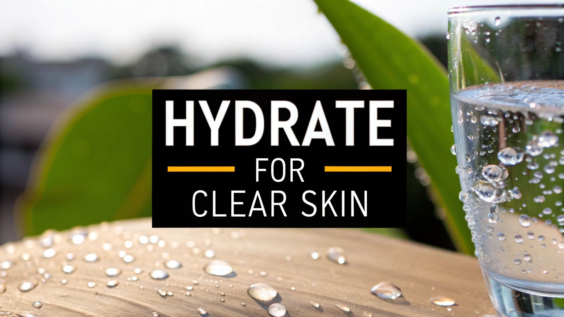 Does Drinking Water Help Acne Get Clearer Skin?