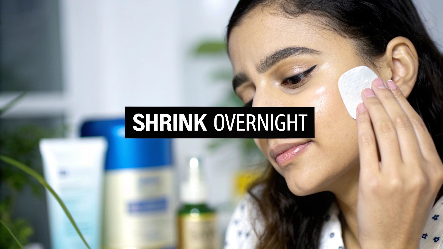 How to Shrink a Pimple Overnight