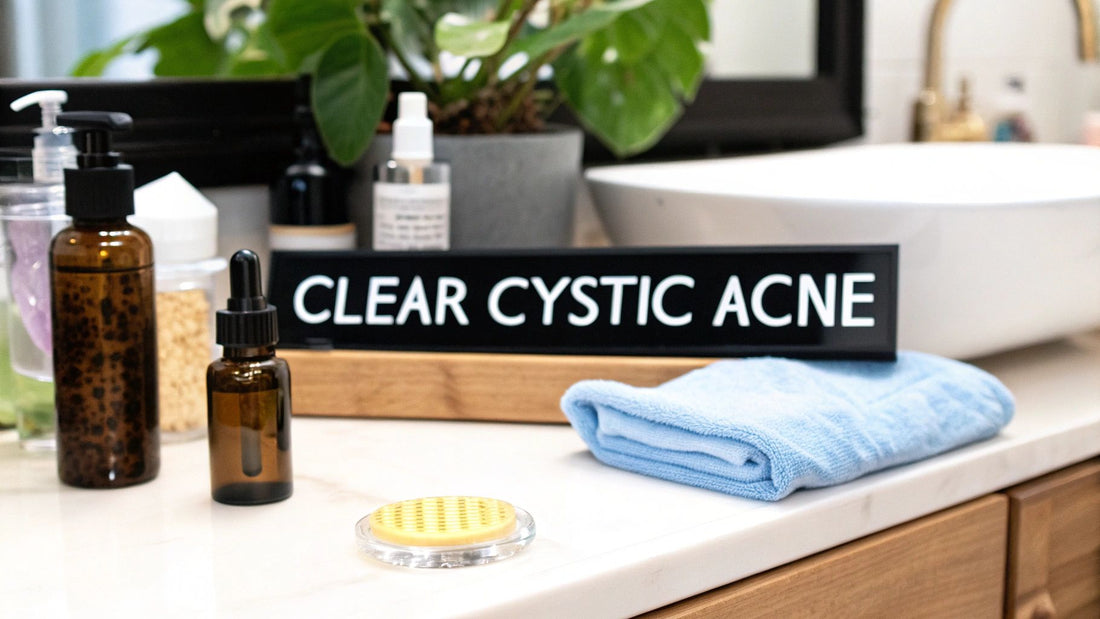 How to Clear Cystic Acne Fast: Quick Tips & Tricks