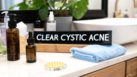 How to Clear Cystic Acne Fast: Quick Tips & Tricks