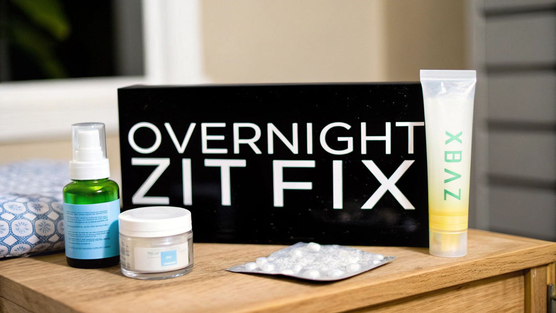 How to Shrink Zits Overnight: A Realistic Guide