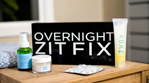 How to Shrink Zits Overnight: A Realistic Guide