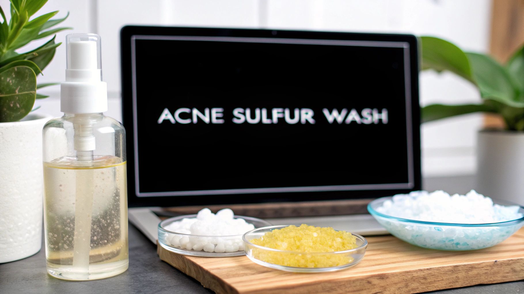 Your Guide to Using an Acne Sulfur Wash