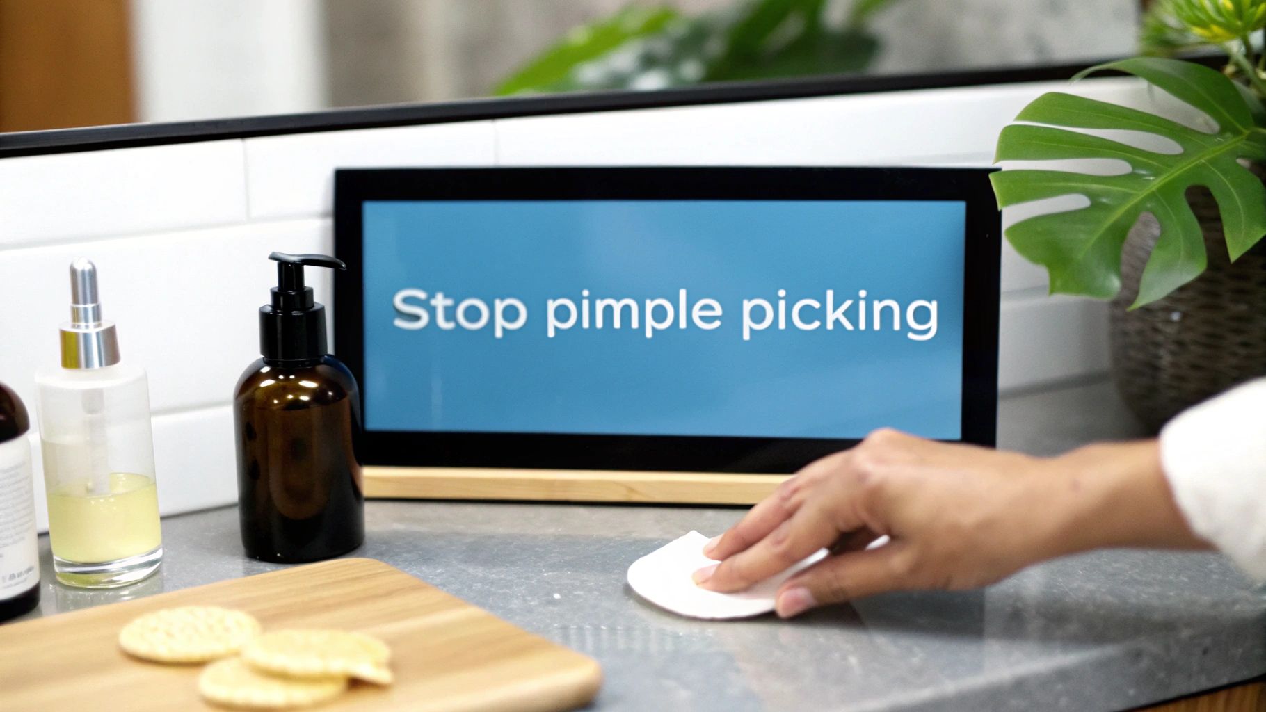 How to Stop Picking at Pimples for Good