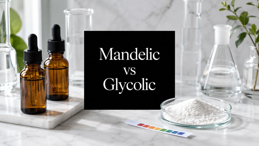 Mandelic Acid vs Glycolic Acid: Which Is Right for You?