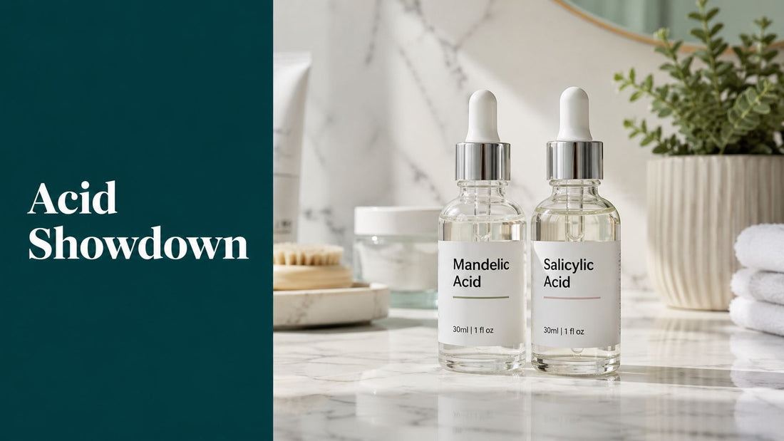 Mandelic Acid vs Salicylic Acid: Which Is Better for Acne?