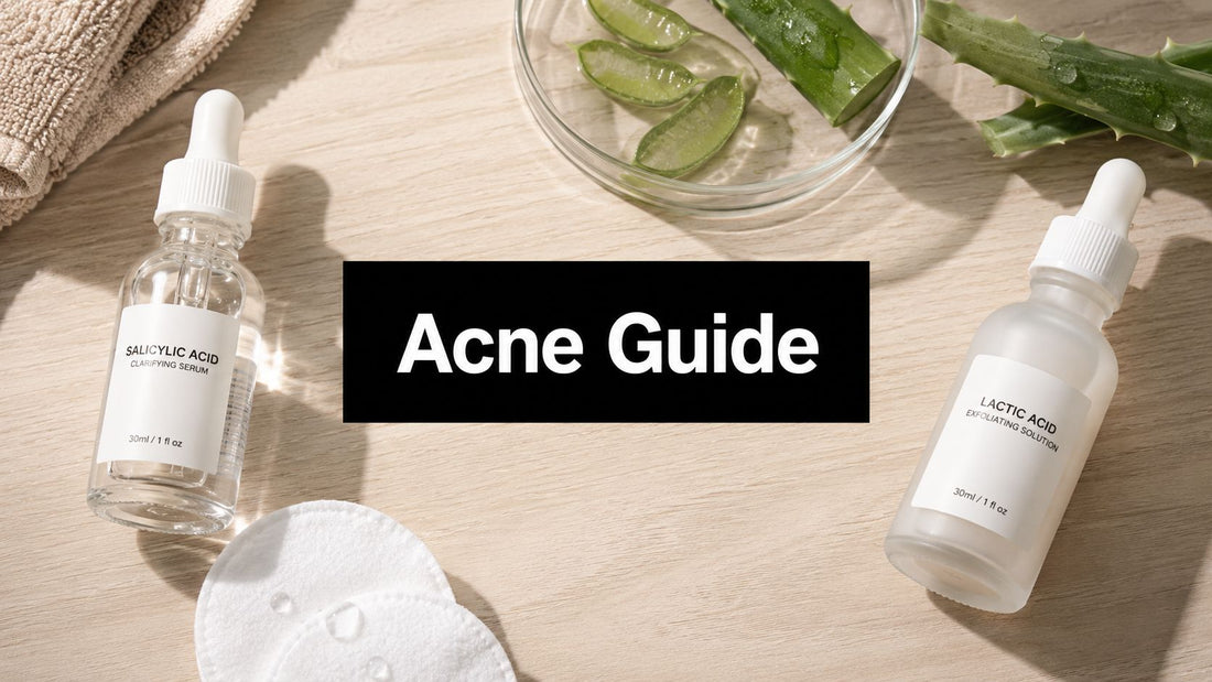 Salicylic Acid and Lactic Acid: A Guide for Acne-Prone Skin
