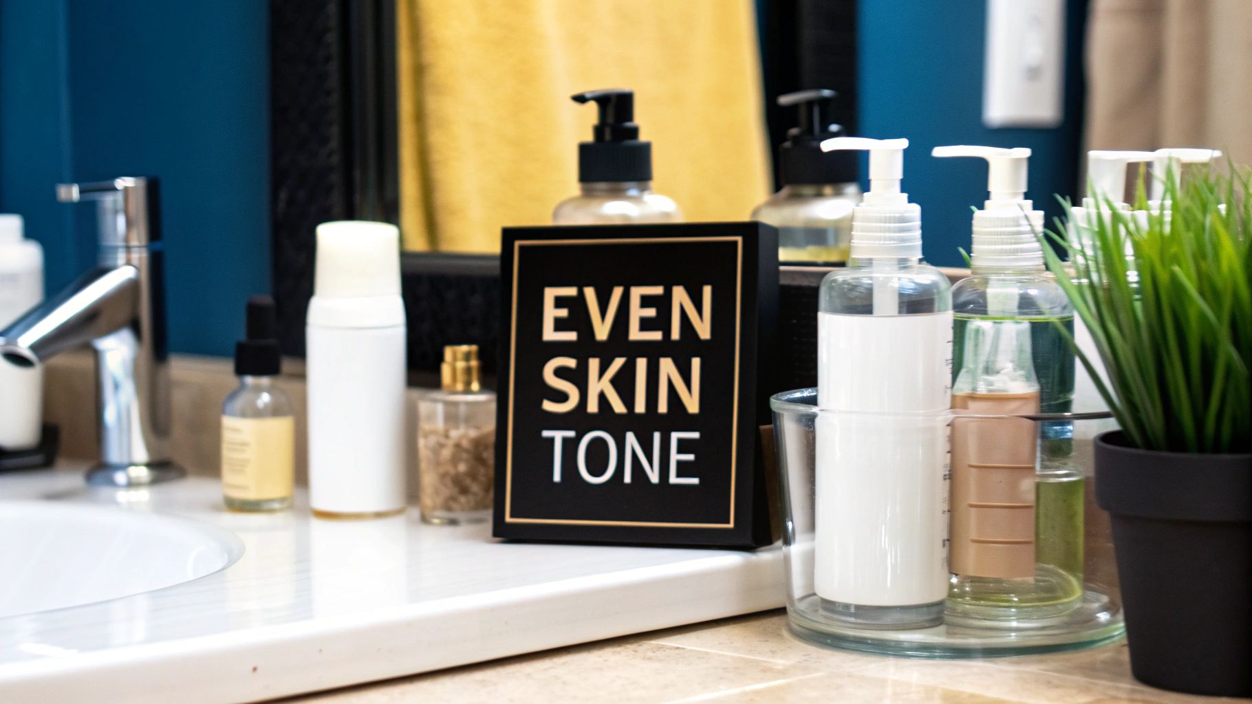 A Skincare Routine for Uneven Skin Tone from Acne