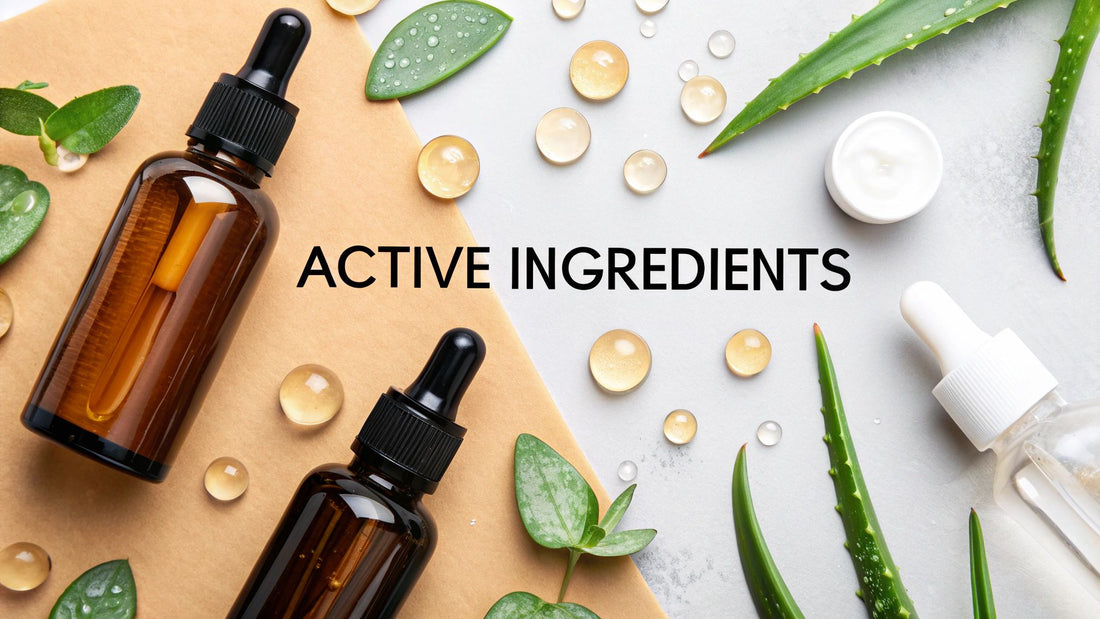 What Are Active Ingredients in Skincare and How Do They Work
