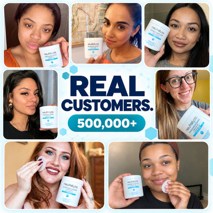 Neutralyze Exfoliating Pads - Real Customers