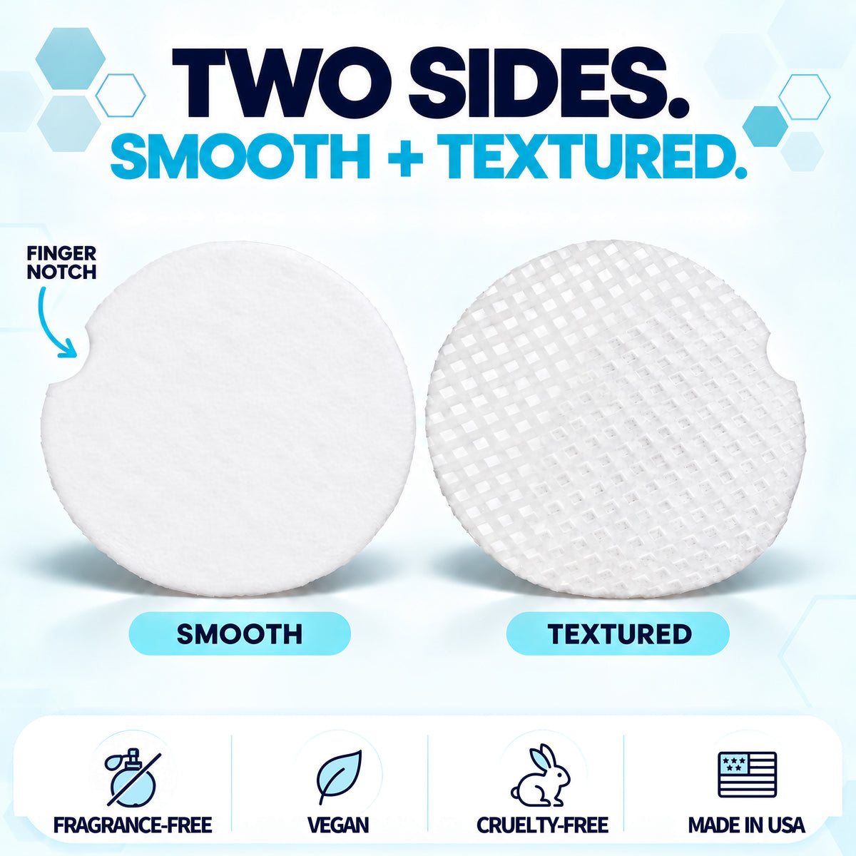 Neutralyze Exfoliating Pads - Dual-Texture Pads