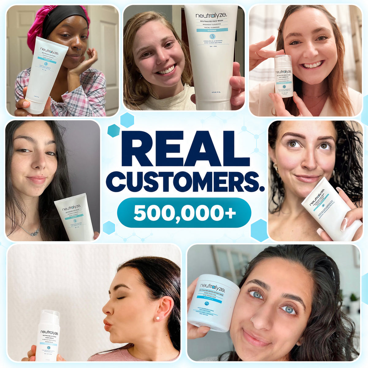 Neutralyze Face Wash - Real Customers