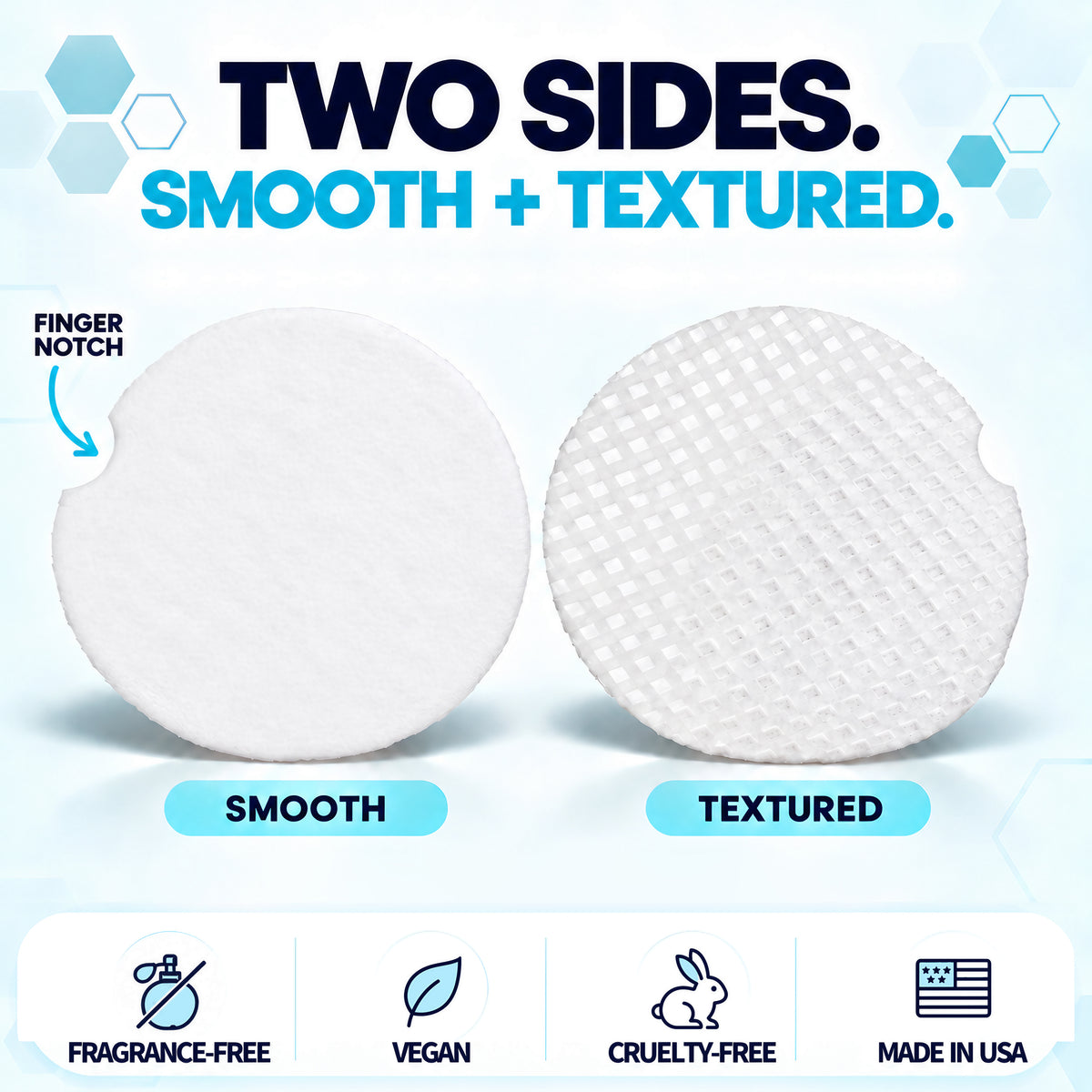 Dual-textured Neutralyze Resurfacing Pads
