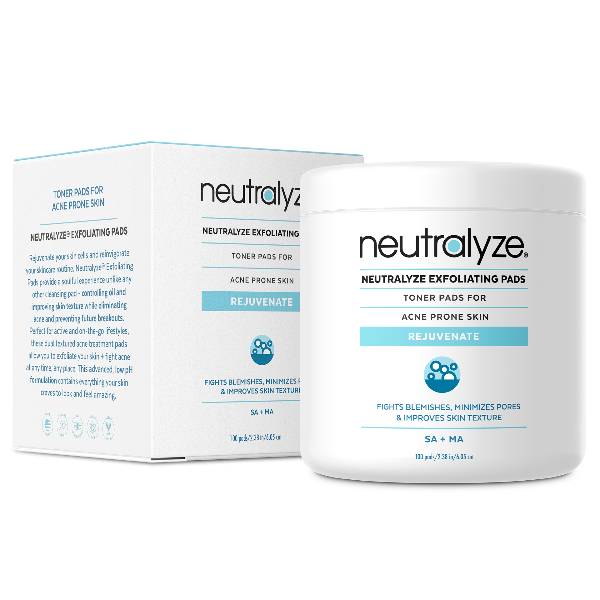 Best Acne Treatment Pads with Salicylic Acid & Mandelic Acid