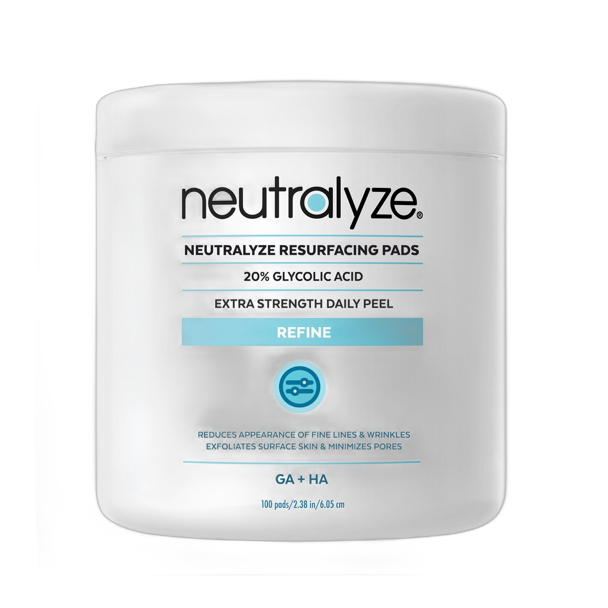Neutralyze Resurfacing Pads jar
